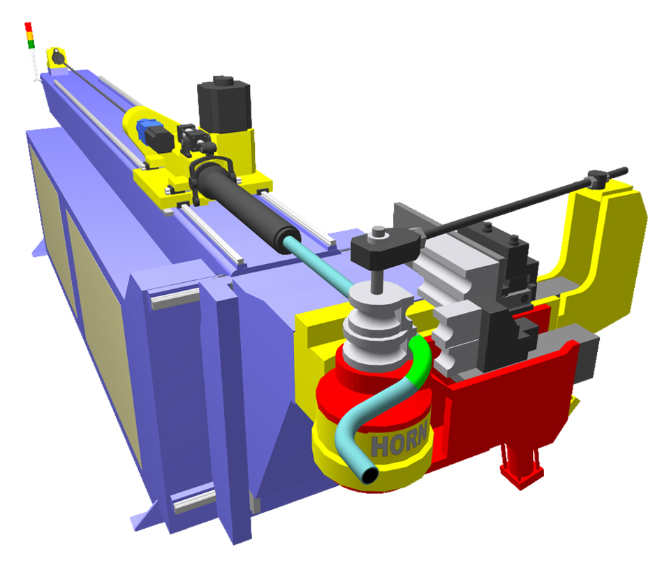 BendPro SIM Software 3D Simulation Horn 50TBRE Model