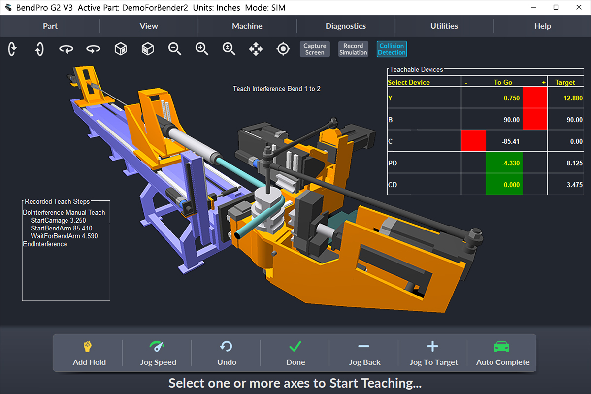 CNC Tube Bender Software