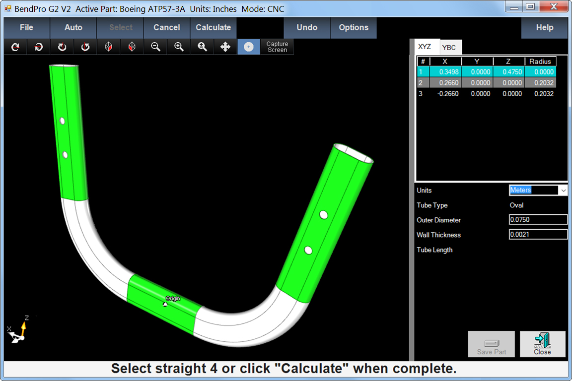 CAD Interface Software Tube Part importing holes slots
