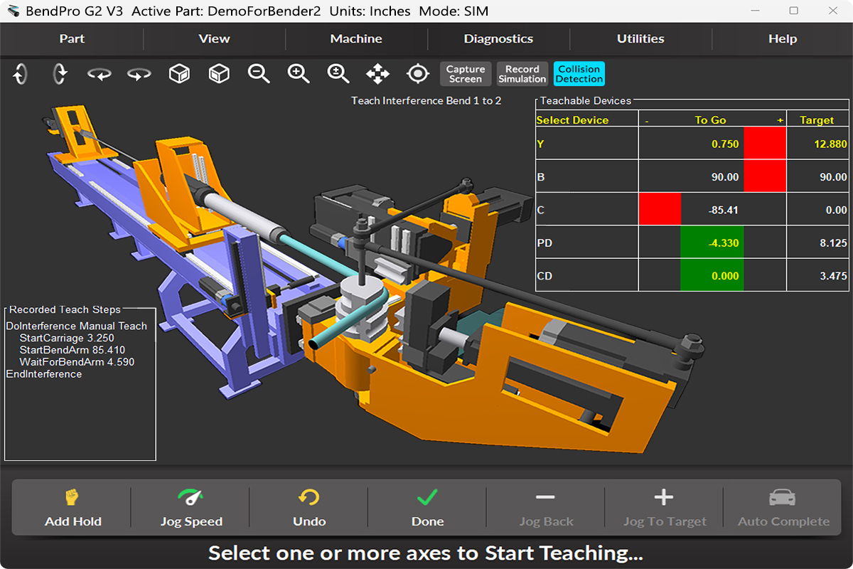 CNC Tube Bender Software